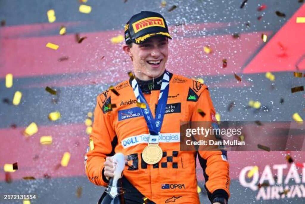 Piastri Sprint Charge