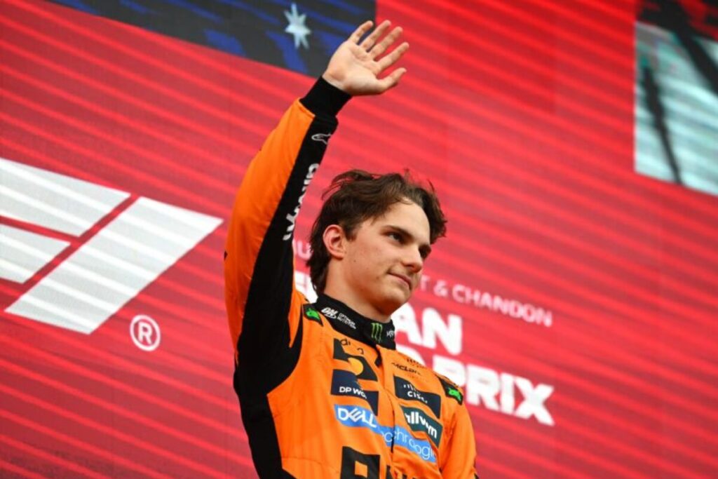 Piastri Sprint Charge