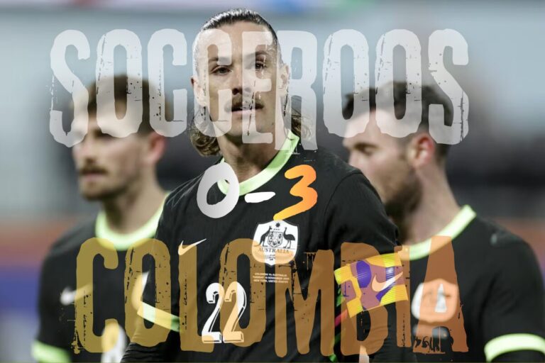 Socceroos vs Colombia