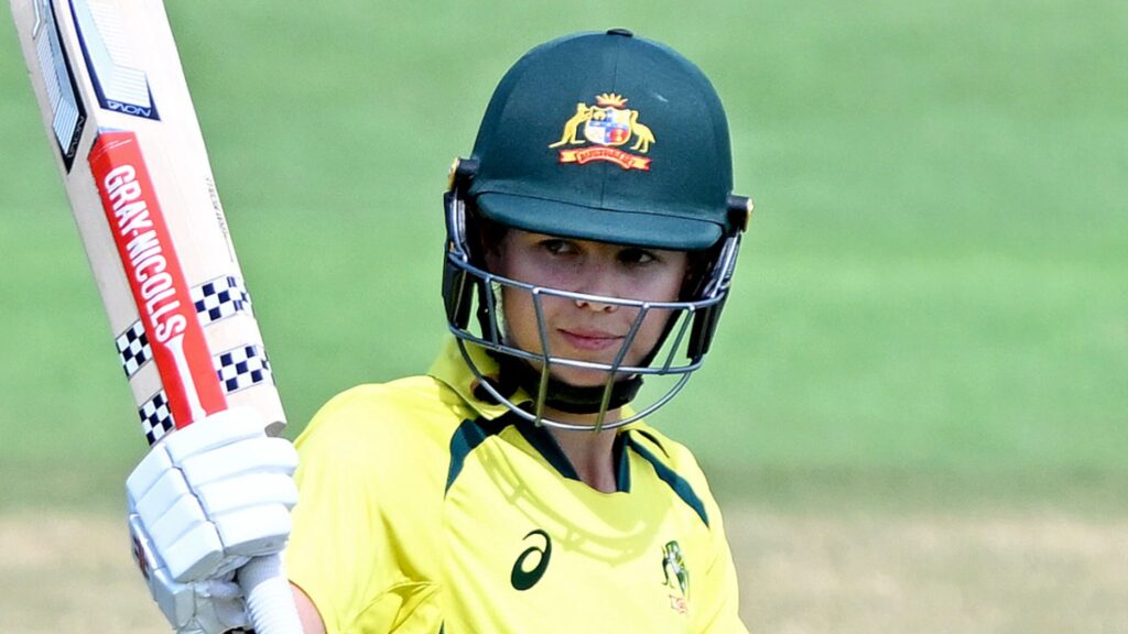 Phoebe Litchfield’s 119, Ellyse Perry’s 77, and Ash Gardner’s 63 