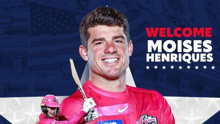 Perth Scorchers vs Sydney Sixers