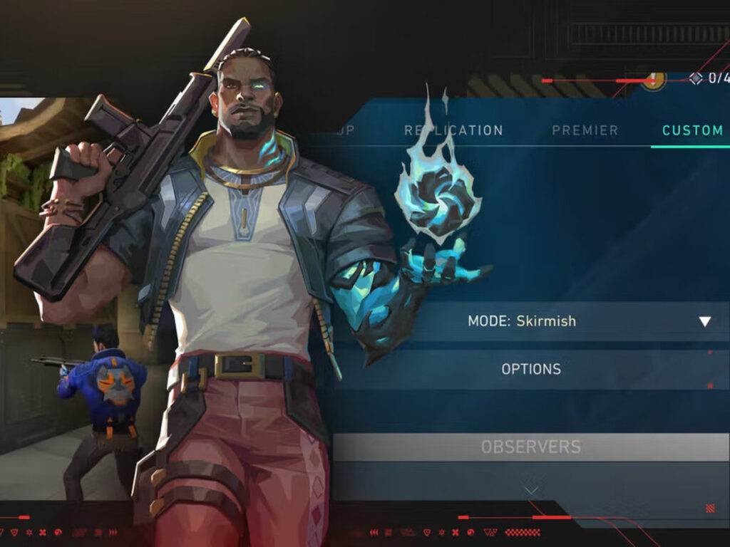 Valorant Skirmish mode's player count